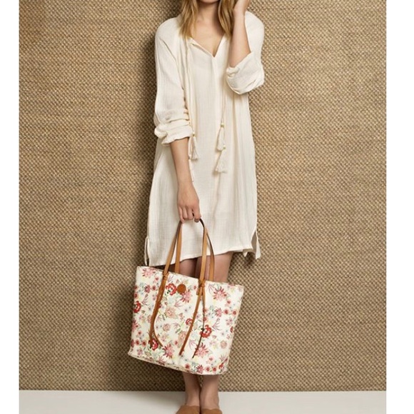 Johnny Was Dresses & Skirts - Johnny Was Gauze Double Tassel Lagenlook Dress S